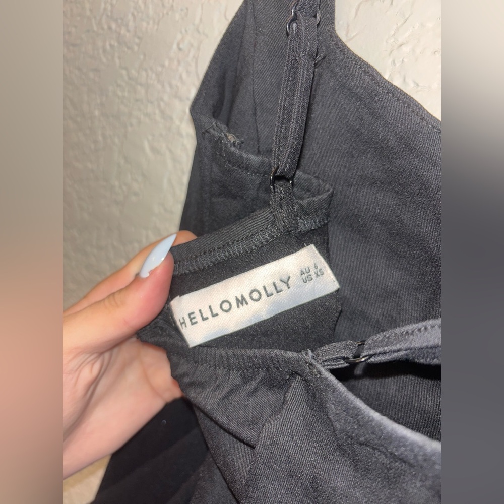 Hello Molly Square Neck Black Mini Dress!!🦋 - Picture 5 of 5